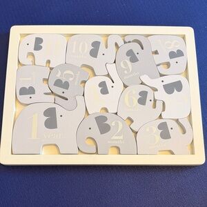 Baby Milestone Elephant Month Markers - Pottery Barn Kids